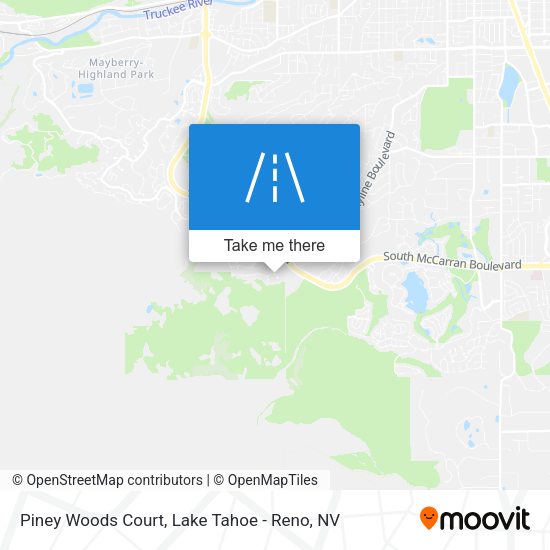Mapa de Piney Woods Court