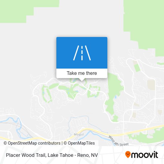 Placer Wood Trail map