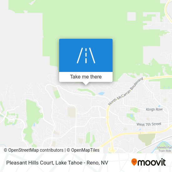 Pleasant Hills Court map