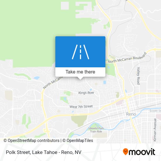 Mapa de Polk Street