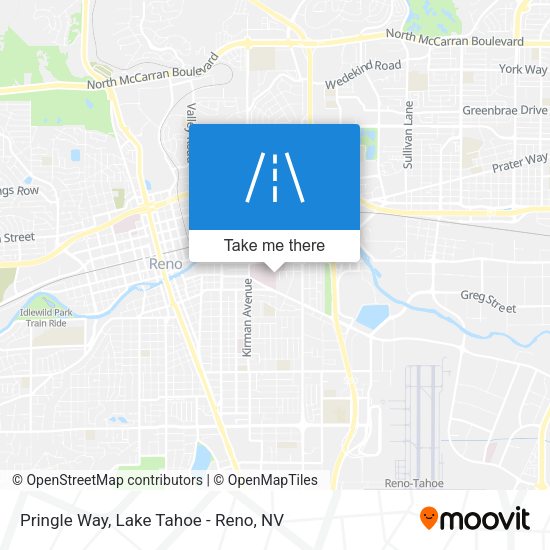 Pringle Way map