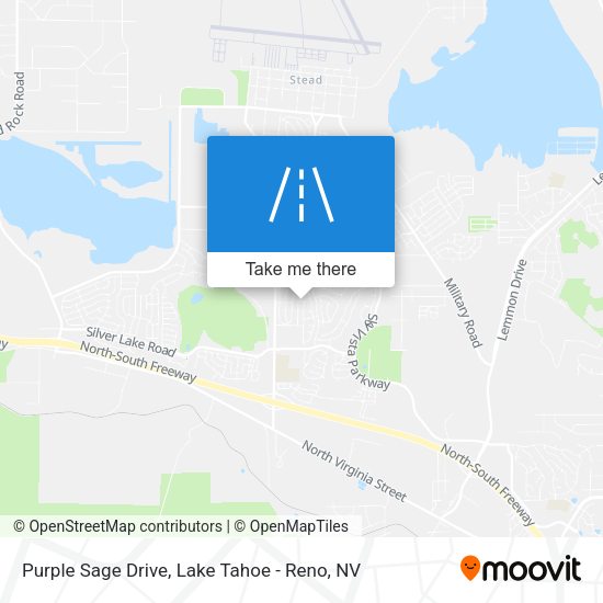 Purple Sage Drive map