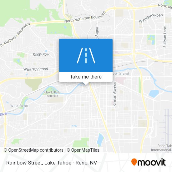 Rainbow Street map