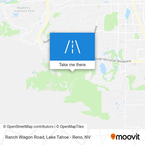 Ranch Wagon Road map