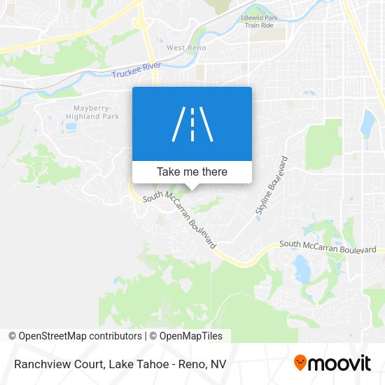 Ranchview Court map