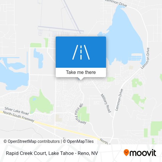 Rapid Creek Court map