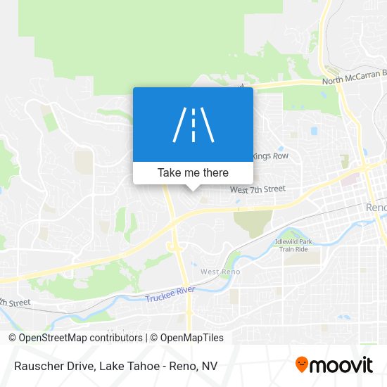 Rauscher Drive map