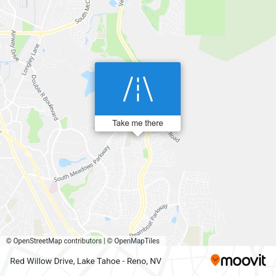 Red Willow Drive map
