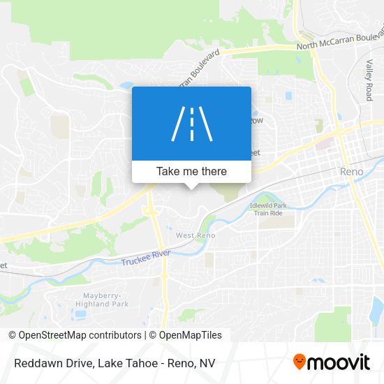 Reddawn Drive map
