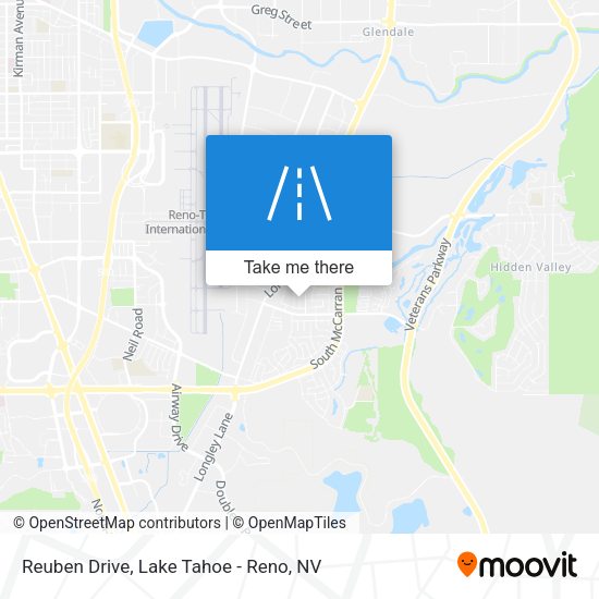 Mapa de Reuben Drive