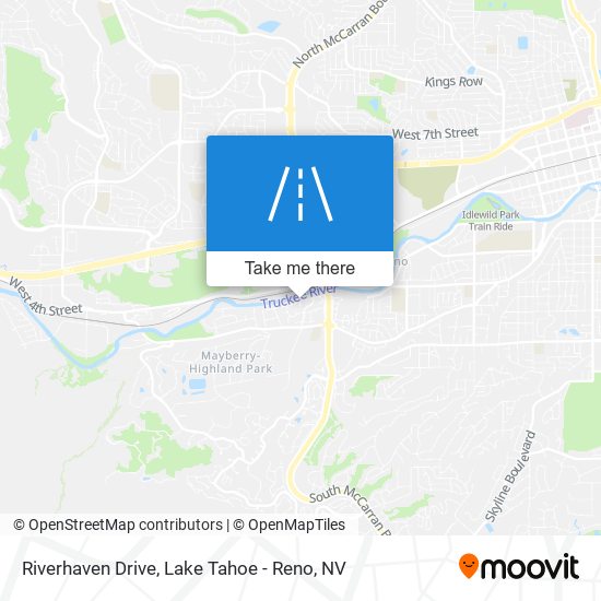 Riverhaven Drive map