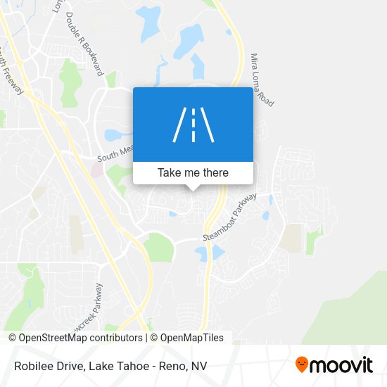 Robilee Drive map