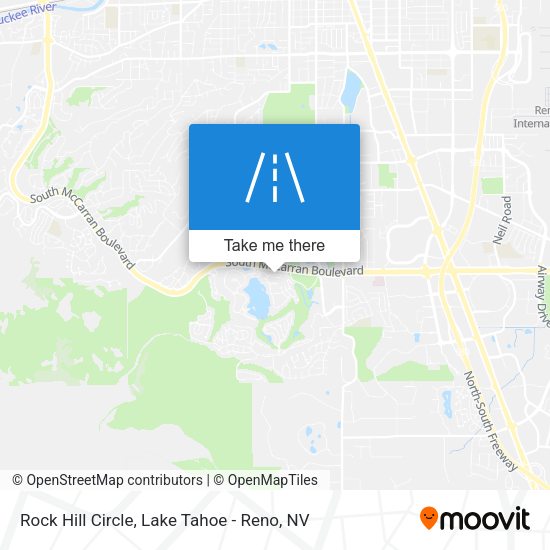 Rock Hill Circle map