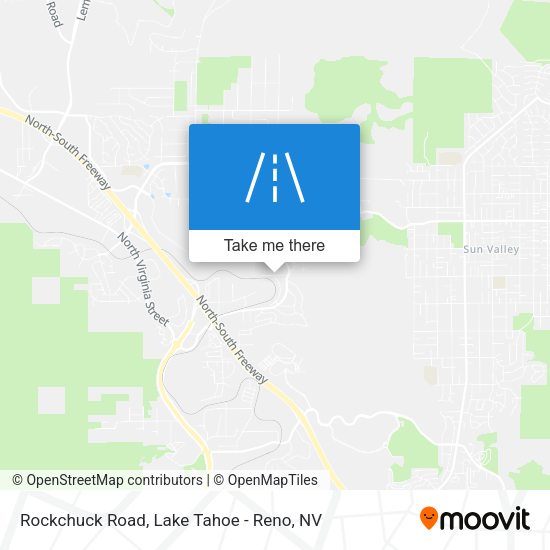 Rockchuck Road map