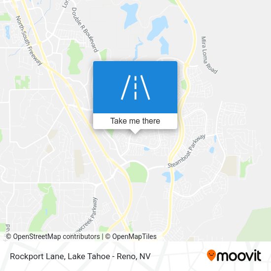 Rockport Lane map