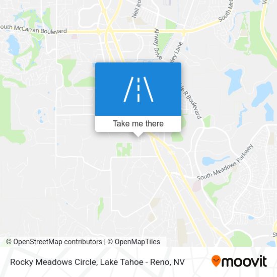 Mapa de Rocky Meadows Circle
