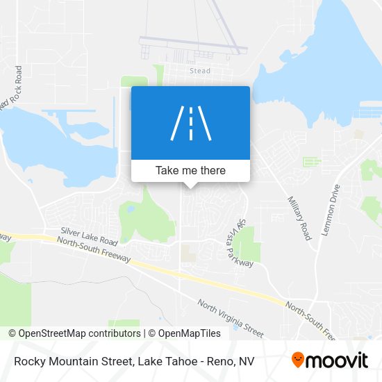 Rocky Mountain Street map