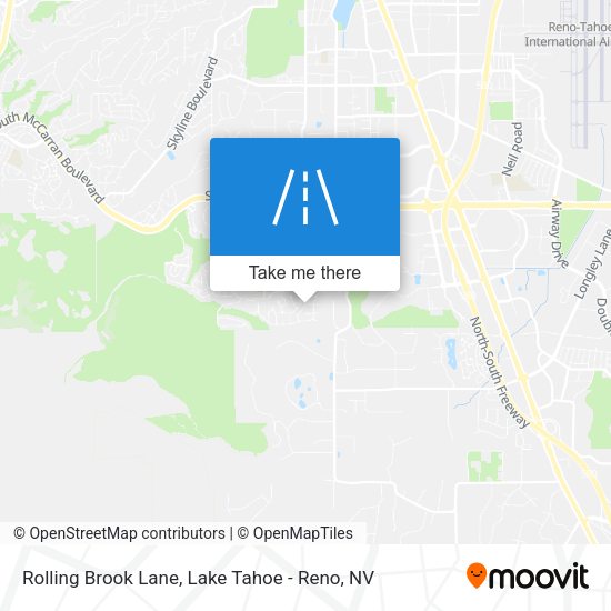 Rolling Brook Lane map