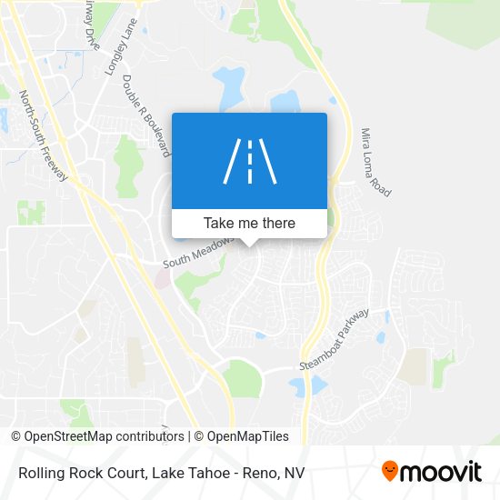 Rolling Rock Court map
