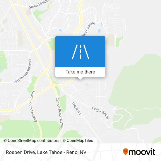 Mapa de Rosben Drive