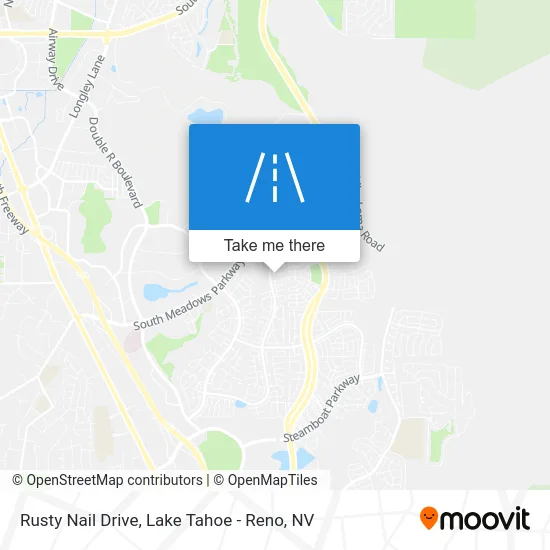 Rusty Nail Drive map