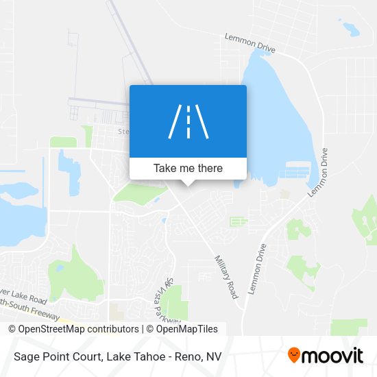 Sage Point Court map