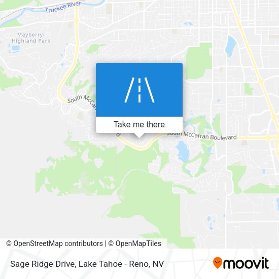 Sage Ridge Drive map