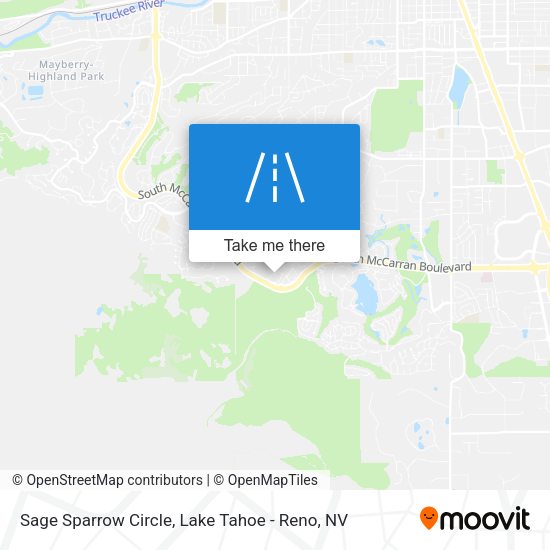 Mapa de Sage Sparrow Circle