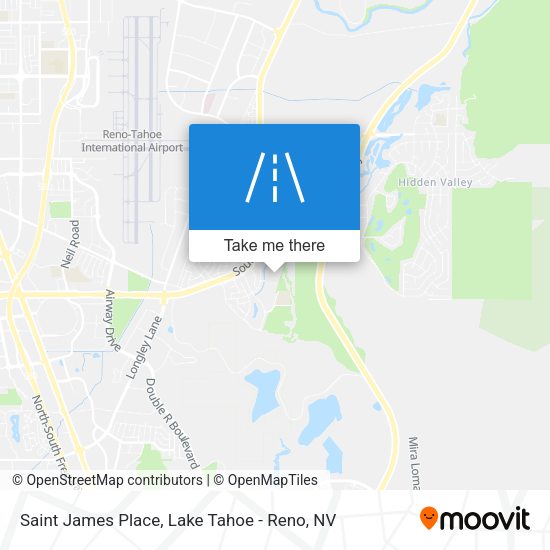 Saint James Place map