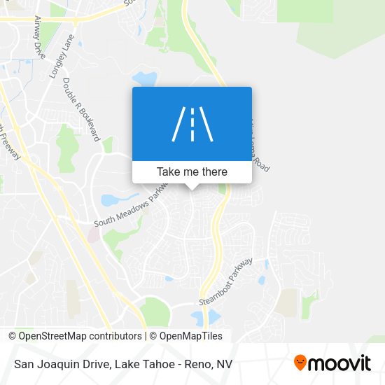 San Joaquin Drive map