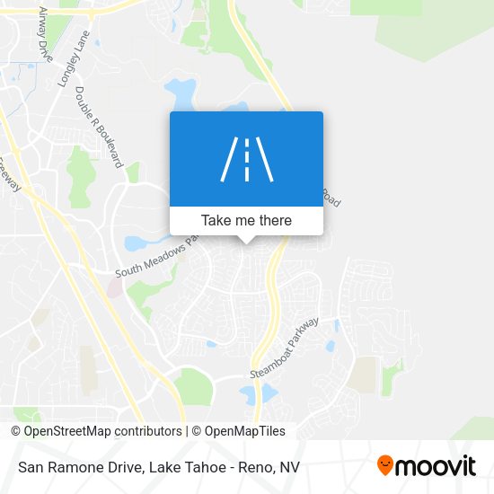 San Ramone Drive map