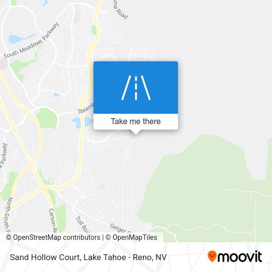 Sand Hollow Court map