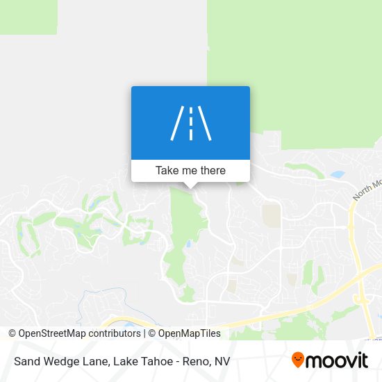 Mapa de Sand Wedge Lane