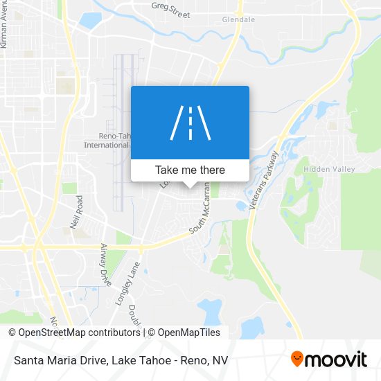 Mapa de Santa Maria Drive