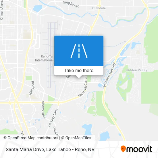 Santa Maria Drive map