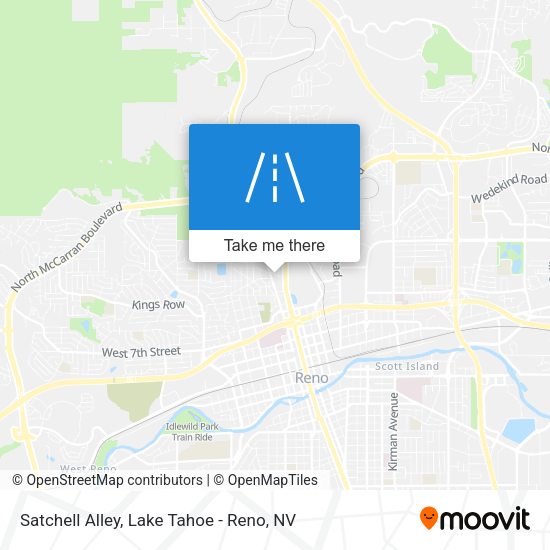 Satchell Alley map