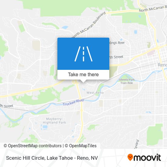 Mapa de Scenic Hill Circle
