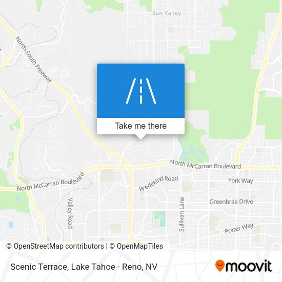 Mapa de Scenic Terrace