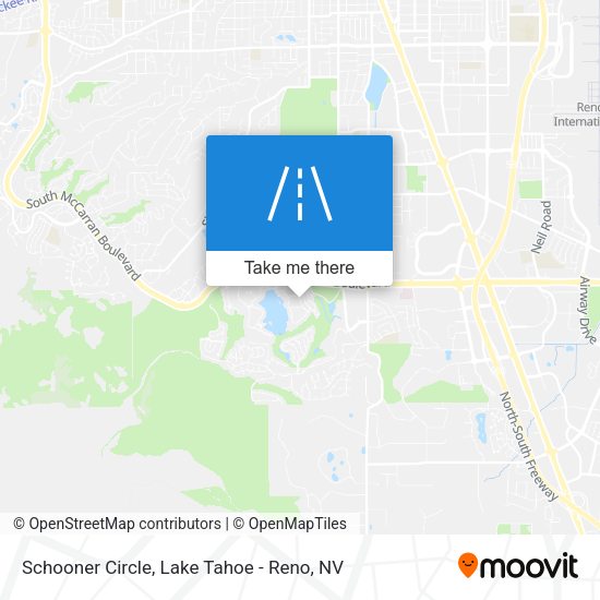 Mapa de Schooner Circle