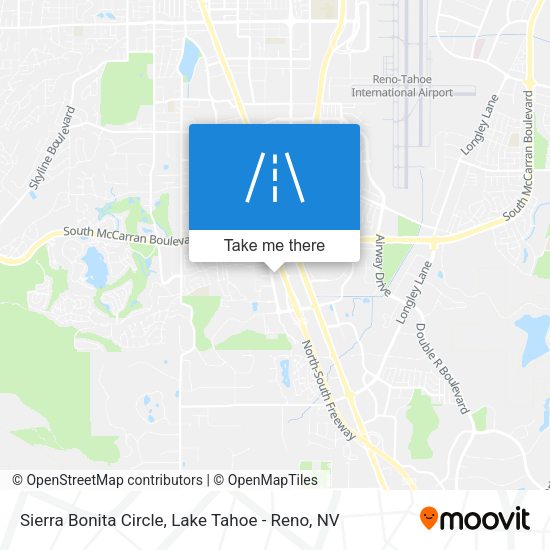 Sierra Bonita Circle map