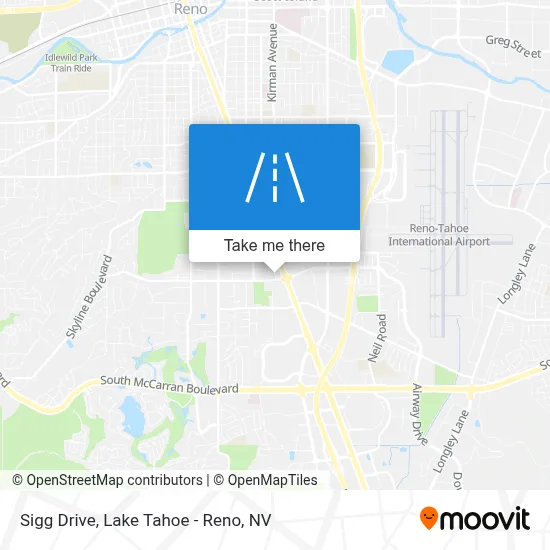 Sigg Drive map