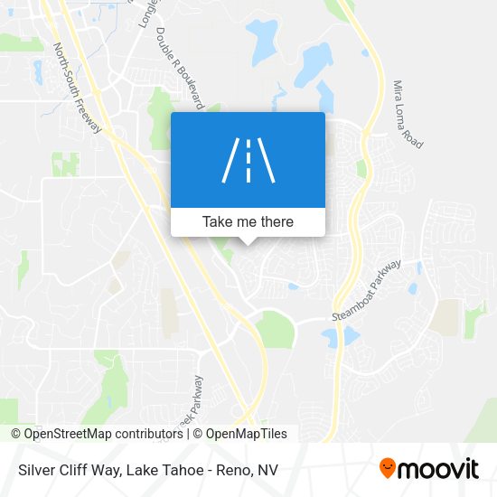 Mapa de Silver Cliff Way