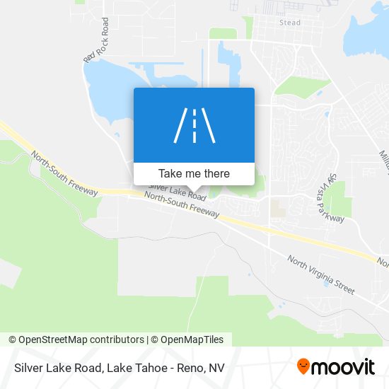 Mapa de Silver Lake Road