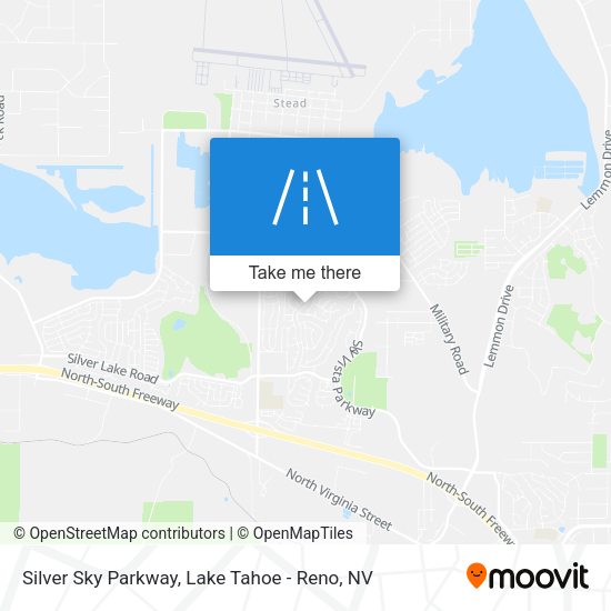 Mapa de Silver Sky Parkway
