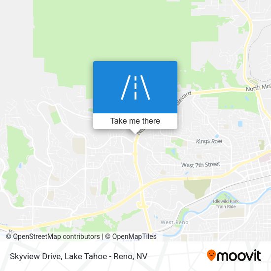 Mapa de Skyview Drive