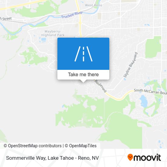 Sommerville Way map