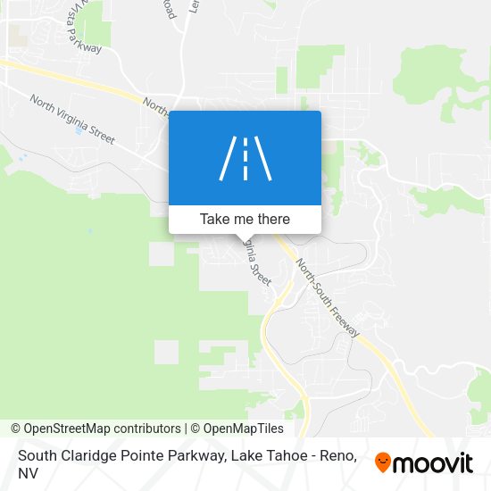 Mapa de South Claridge Pointe Parkway