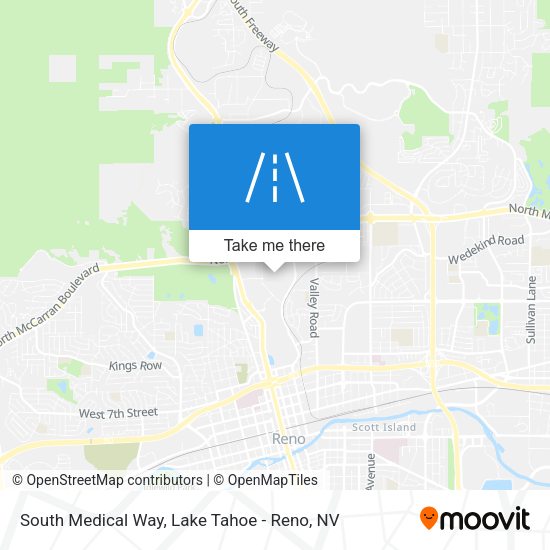 South Medical Way map