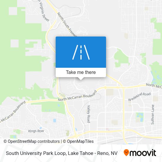 South University Park Loop map