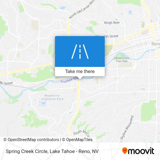 Spring Creek Circle map